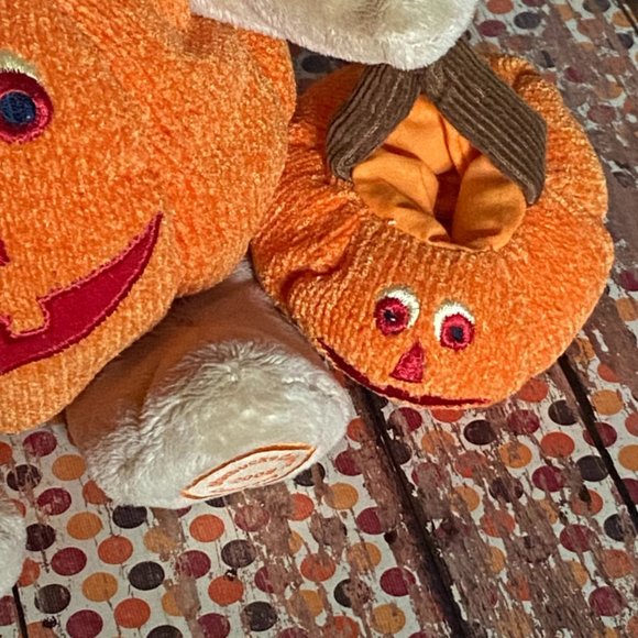 Starbucks 2008 Halloween Bearista Bear Pumpkin With Treat Bag - Picture 4 of 8